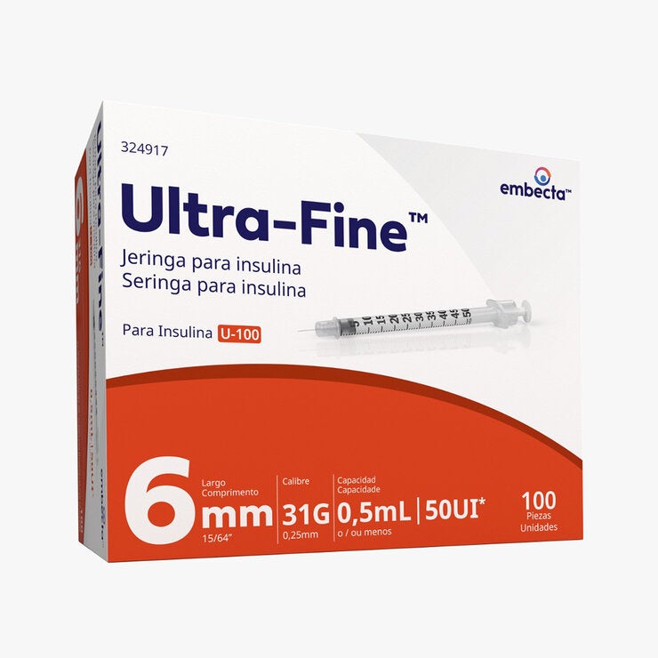 Jeringas de Insulina 0.5ml Autocontenida — Imagen 3 de 3