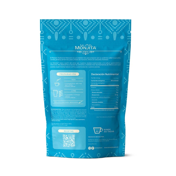 La Monjita Ponche Tradicional 600 g — Imagen 3 de 4