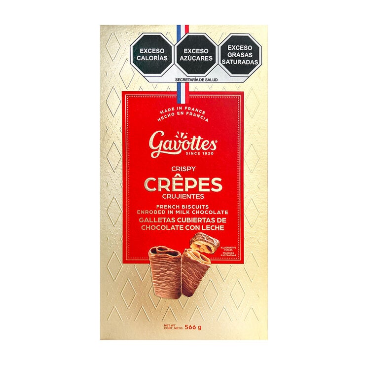 Gavottes Crêpes Galletas Cubiertas de Chocolate con Leche 566 g — Imagen 1 de 2