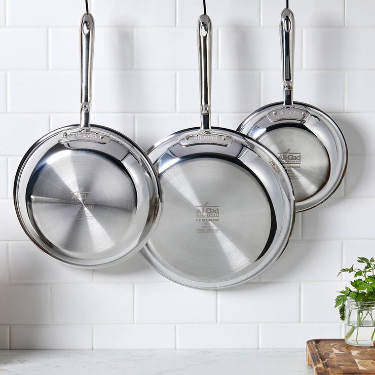 All-Clad, Batería de Cocina de 3 Capas de Acero Inoxidable, 13 Piezas — Imagen 4 de 4