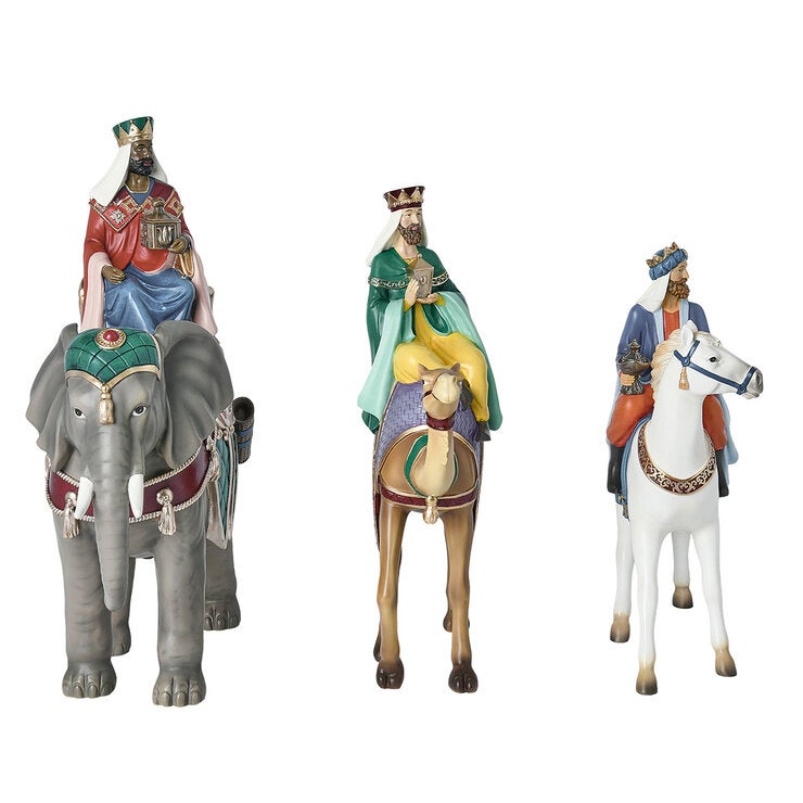 Figuras de los Tres Reyes Magos — Imagen 4 de 4