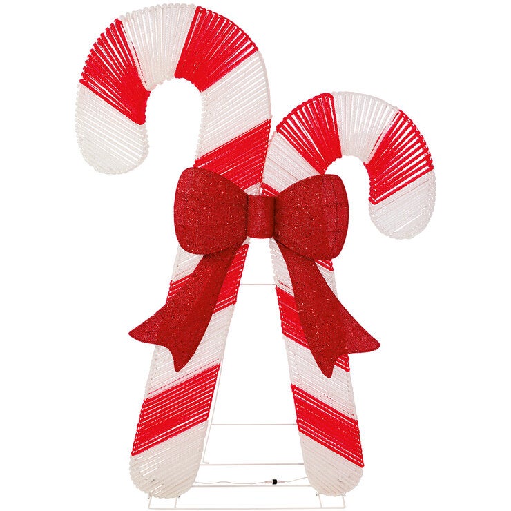 Bastones de Caramelo de 1.8M con Luces LED — Imagen 3 de 4