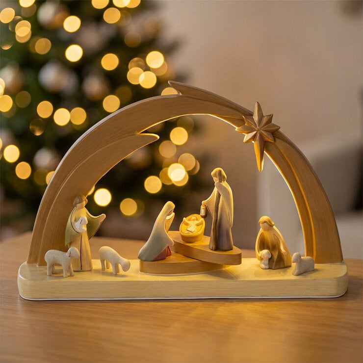 Nacimiento Decorativo con Luces