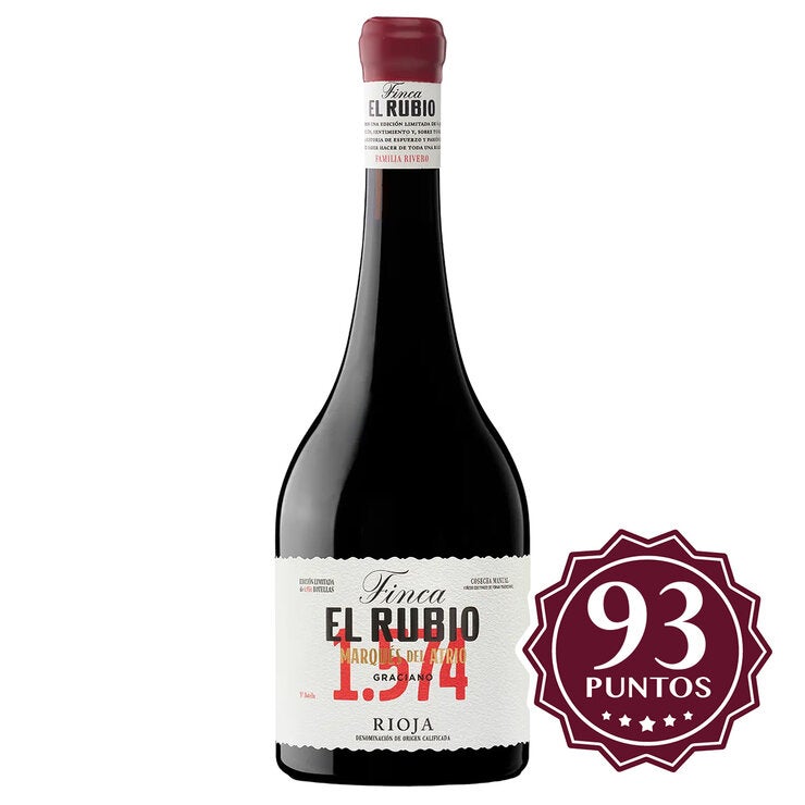 Finca El Rubio Vino Tinto 750 ml