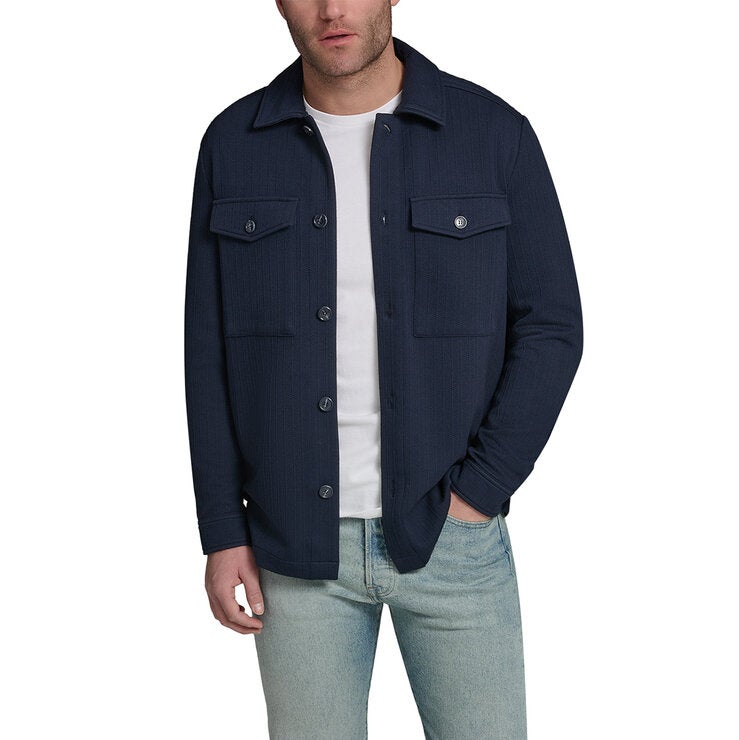 Karl Lagerfeld Paris Sobrecamisa para Caballero Varias Tallas y Colores — Imagen 1 de 2