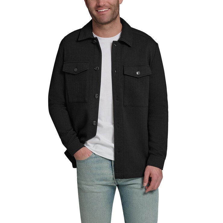Karl Lagerfeld Paris Sobrecamisa para Caballero Varias Tallas y Colores — Imagen 2 de 2