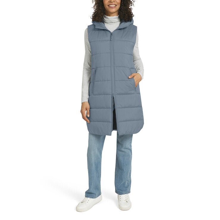 Eddie Bauer Chaleco largo acolchado para Dama Varias Tallas y Colores