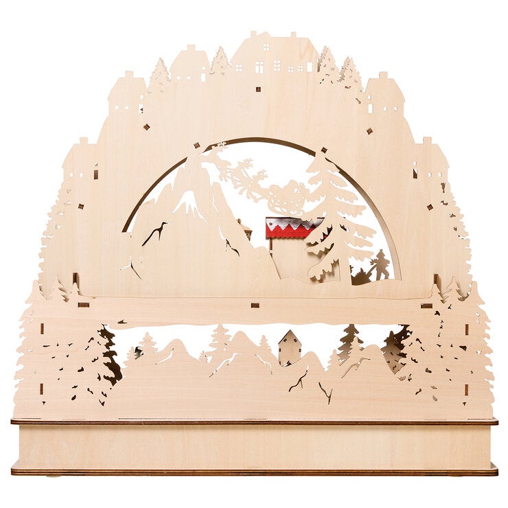 Calendario de Adviento de Madera — Imagen 3 de 4