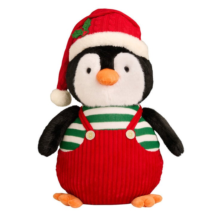 Familia de Pinguinos de Peluche Decorativos, Juego de 3 Pzas. — Imagen 3 de 4