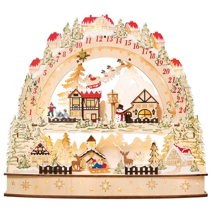 Calendario de Adviento de Madera — Imagen 4 de 4