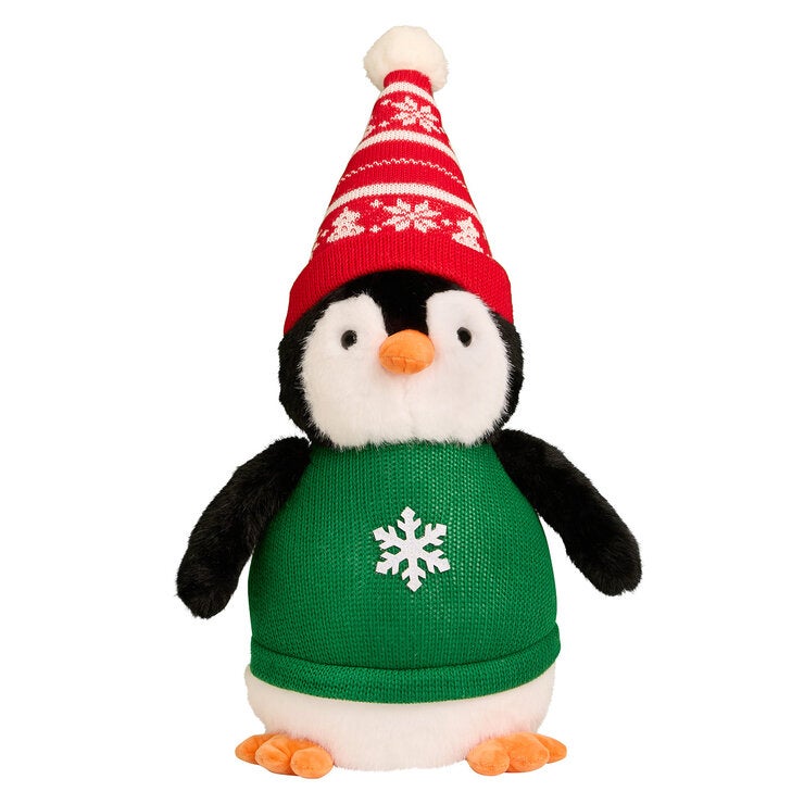 Familia de Pinguinos de Peluche Decorativos, Juego de 3 Pzas. — Imagen 4 de 4
