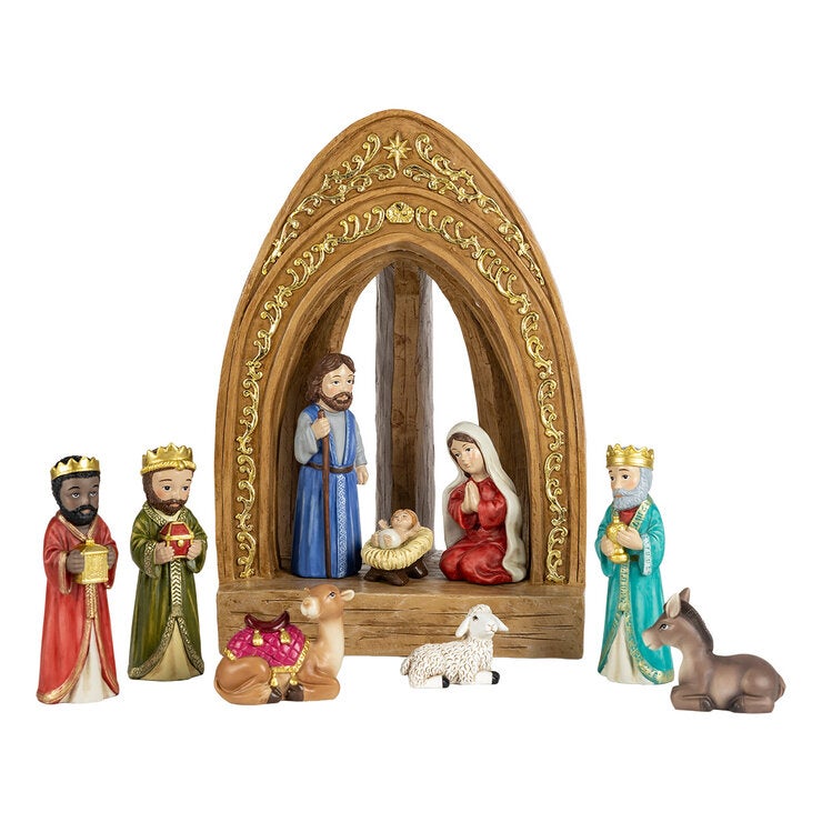 Nacimiento con Luces LED 11 Pzas. — Imagen 3 de 3