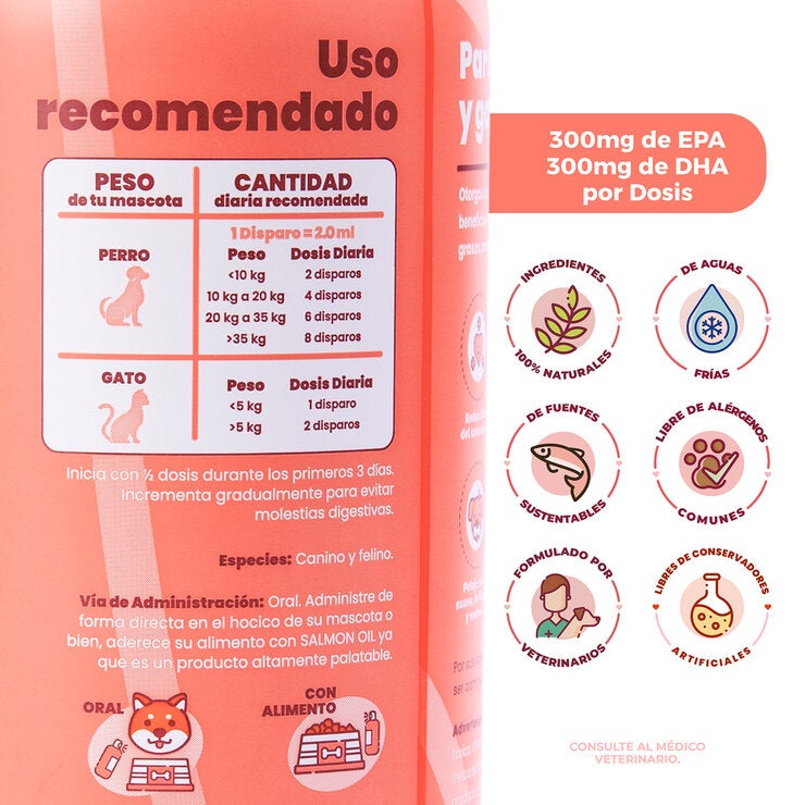 Waggy's Aceite de Salmón para Mascotas 650 ml — Imagen 3 de 4