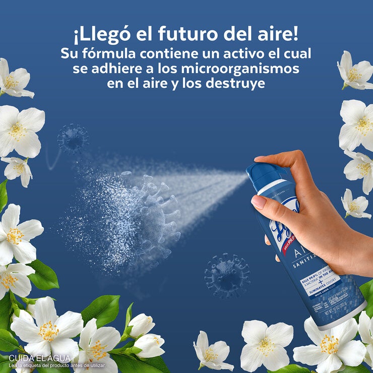 Lysol Air Sanitizante Ambiental 3 pzas de 283 g — Imagen 4 de 4