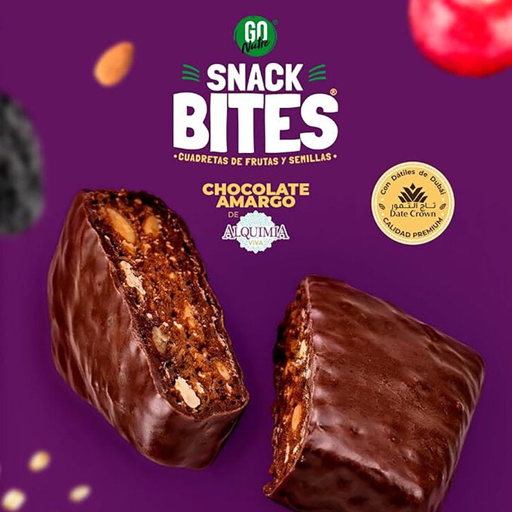 Go Nutre Snack Bites Cubiertas con Chocolate Amargo 454 g — Imagen 2 de 3