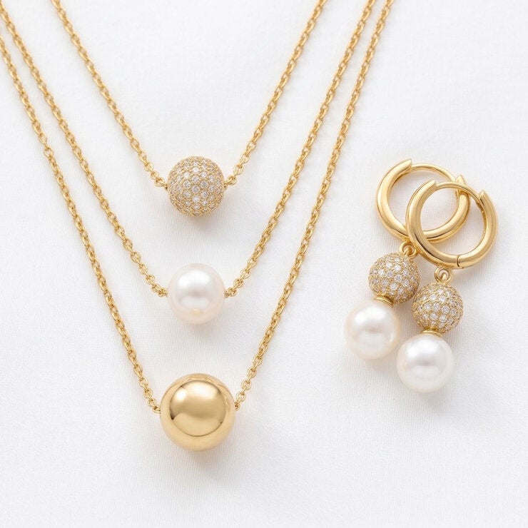ABLIME, COLLAR ARETES — Imagen 1 de 4
