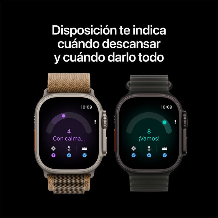Apple Watch Ultra 4 (GPS + Celular) 49mm Titanio Negro + Correa Milanese Titanio - Talla M — Imagen 4 de 4