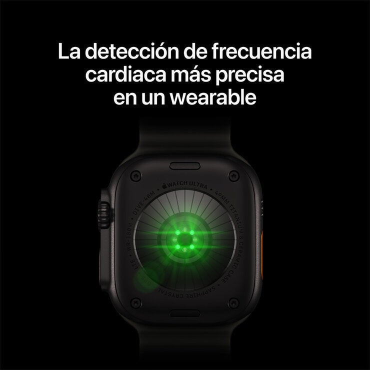 Apple Watch Ultra 4 (GPS + Celular) 49mm Titanio Negro + Correa Milanese Titanio - Talla M — Imagen 3 de 4