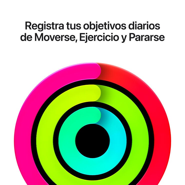 Apple Watch SE 3 (GPS) 40mm Aluminio Medianoche + Correa Deportiva Azul Profundo - Talla S/M — Imagen 4 de 4