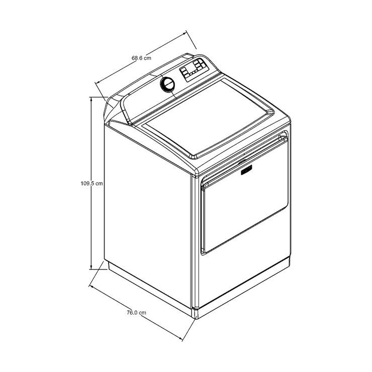 Maytag Secadora de Gas 28Kg — Imagen 4 de 4