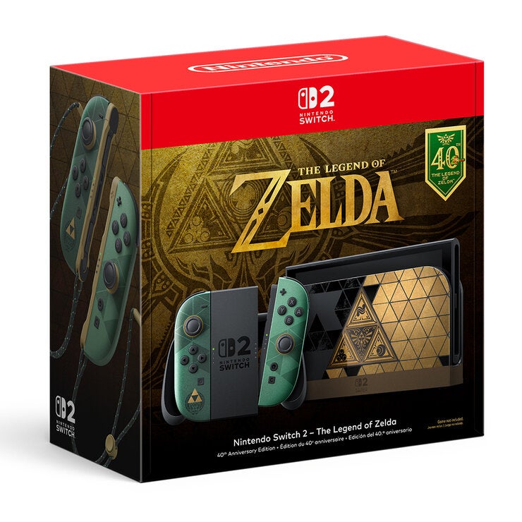 Nintendo Switch 2 The Legend of Zelda - Edición 40º Aniversario — Imagen 1 de 4