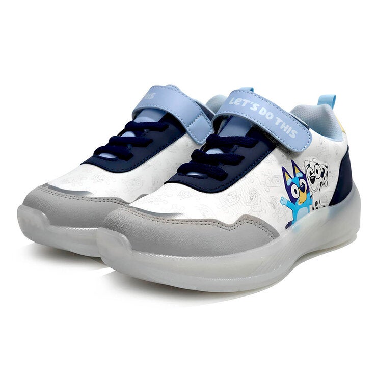 Bluey, Tenis Color Gris/Marino con Luces para Niño, Varias Tallas — Imagen 1 de 2
