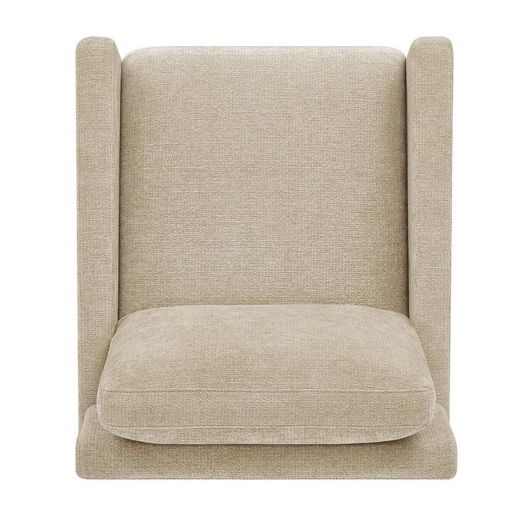 Henredon, Marley, Sillón Giratorio de Tela — Imagen 3 de 4