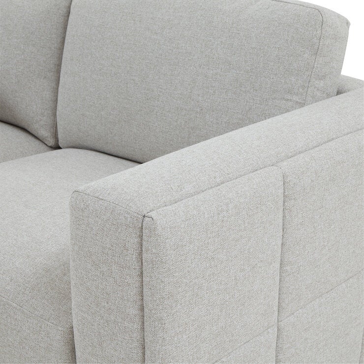 Synergy Home Furnishings, Sofá Seccional de Tela con Otomano — Imagen 3 de 4