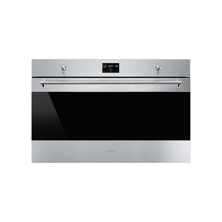 Smeg Combo Eléctrico de Campana de 90 cm + Parrilla de 4 quemadores + Horno de 90 cm — Imagen 4 de 4