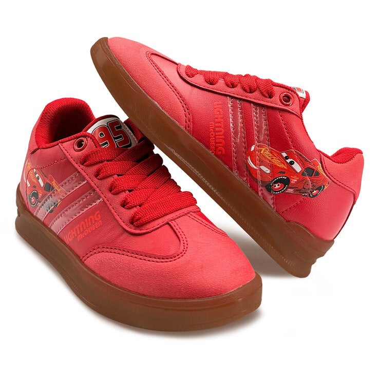 Disney Cars, Tenis Color Rojo para Niño, Varias Tallas