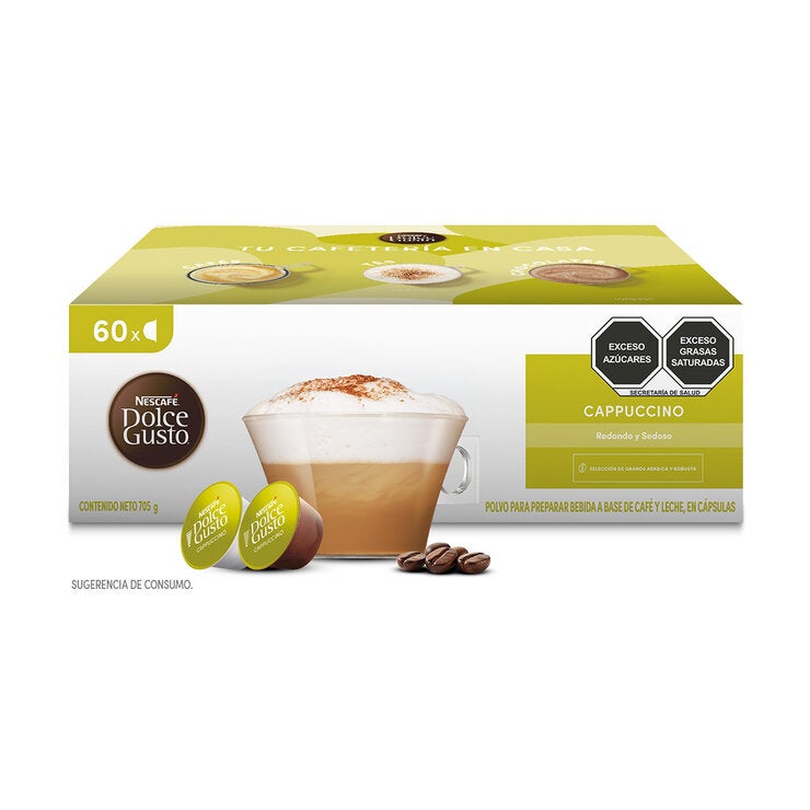 Nescafé Dolce Gusto, 60 cápsulas sabor Cappuccino — Imagen 1 de 4