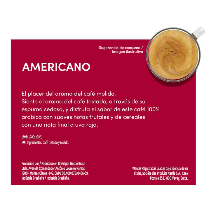Nescafé Dolce Gusto, 60 cápsulas sabor Americano — Imagen 3 de 4