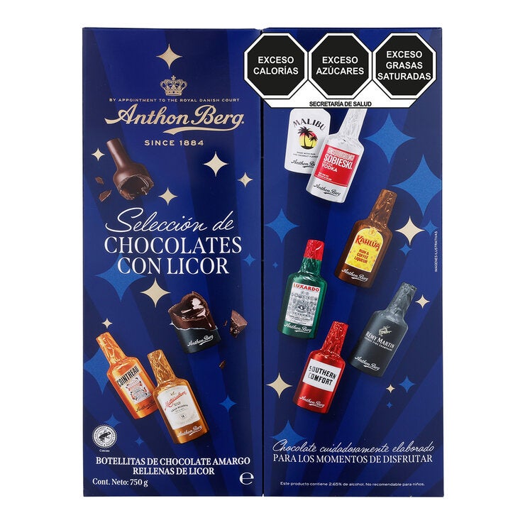 Anthon Berg Selección de Chocolates con Licor 750 g — Imagen 1 de 4