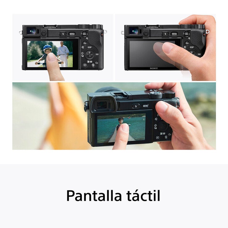 Sony Cámara Digital Mirrorless APS-C ILCE-6100K + Lente SELP16502 — Imagen 2 de 4