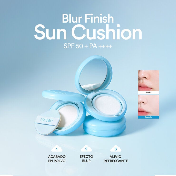 Tocobo Protector Solar en Cushion 2 pzas — Imagen 2 de 4