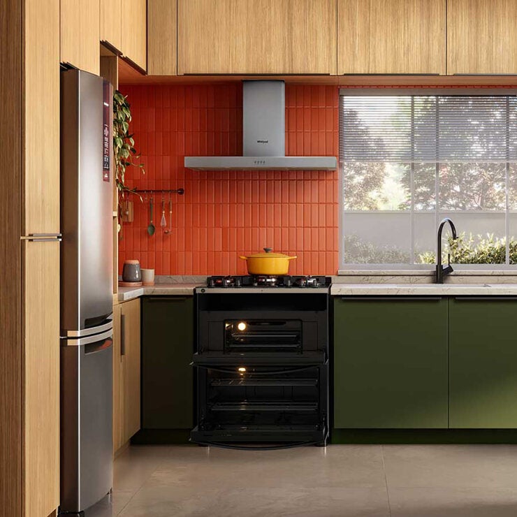 Whirlpool Estufa de Gas de Piso de 78cm con 5 Quemadores — Imagen 4 de 4