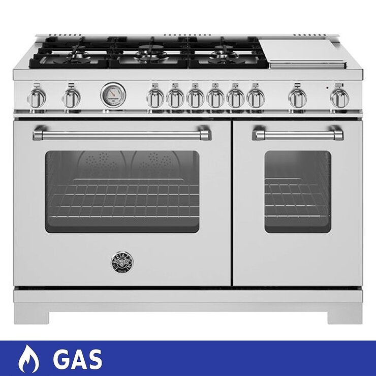 Bertazzoni Estufa de Gas de Piso de 122cm con 4 Quemadores — Imagen 1 de 4