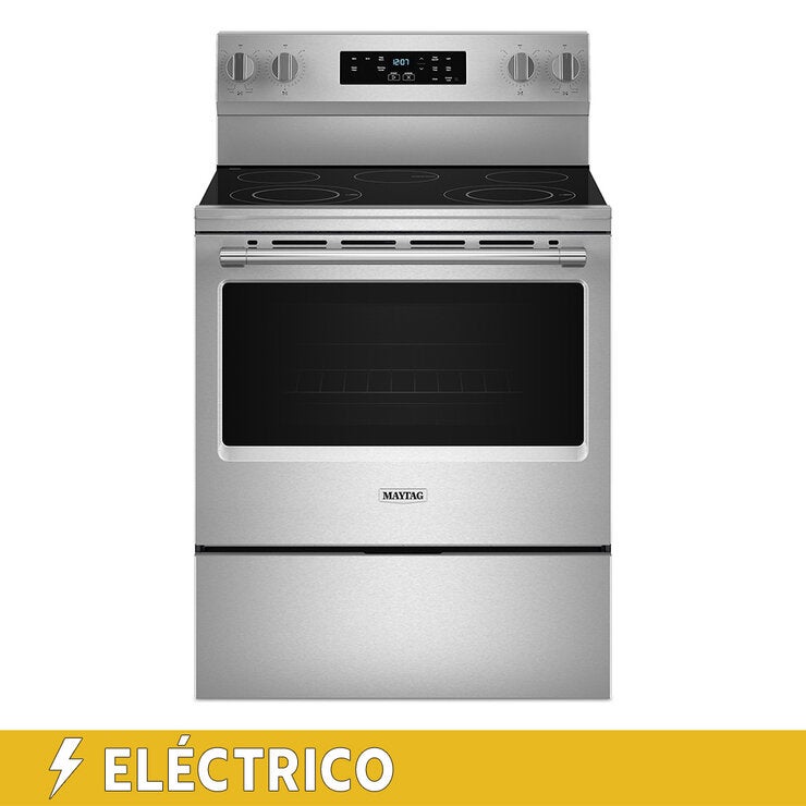 Maytag Estufa Eléctrica de Piso de 76cm con 5 Quemadores
