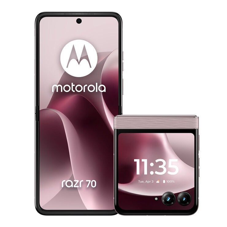 Motorola Razr 70 12GB 512GB SSD Rosa + Motowatch Fit — Imagen 4 de 4