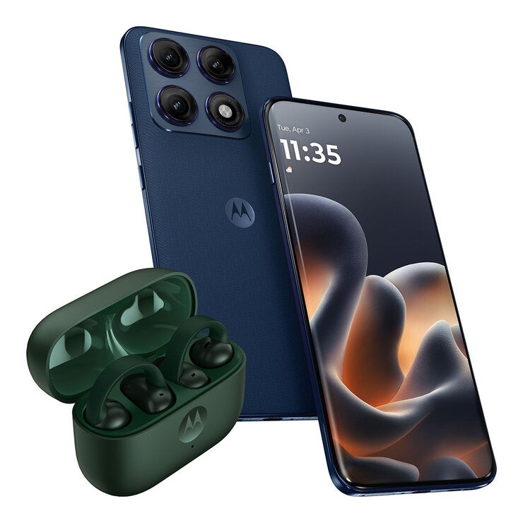 Motorola Edge 70 Pro 12GB 512GB SSD Azul + Motobuds Loop — Imagen 4 de 4