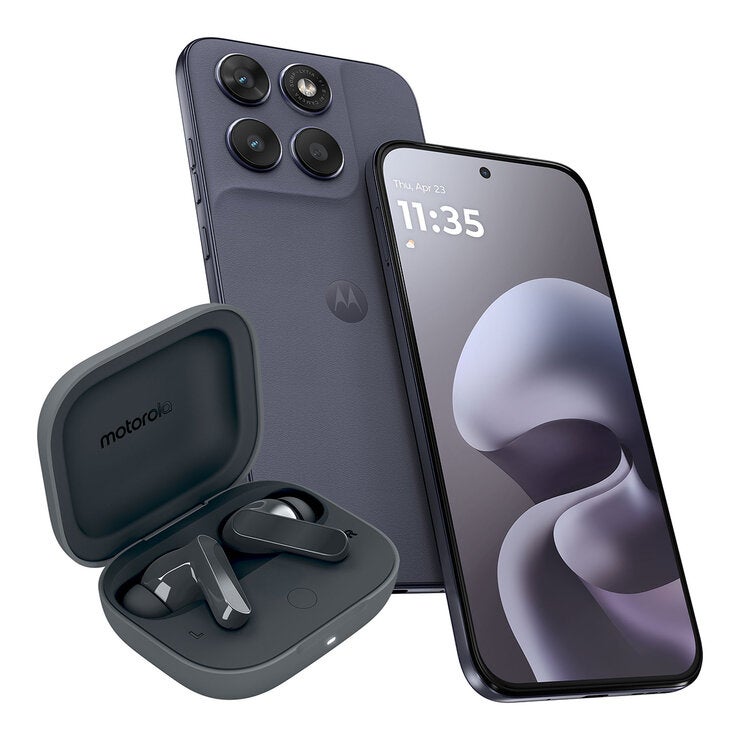 Motorola G67 4GB 256GB SSD Gris + Motobuds — Imagen 3 de 4