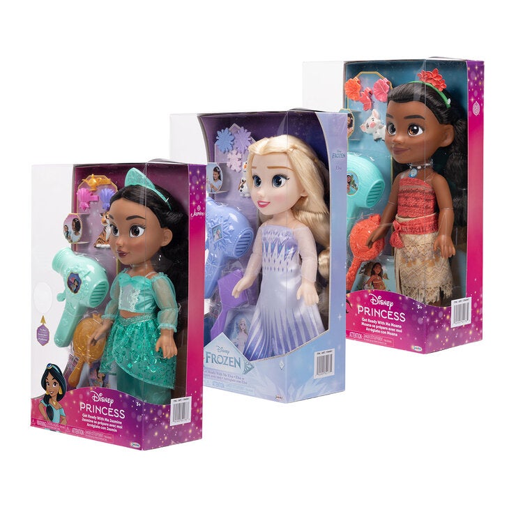 Disney Princesas Muñeca Arréglate Conmigo, Varios Modelos — Imagen 2 de 3