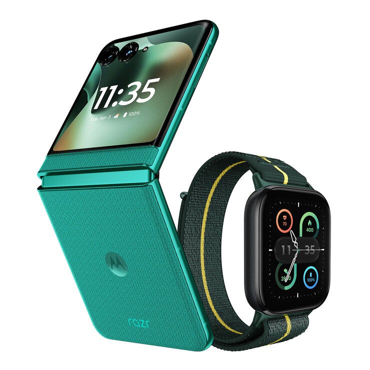 Motorola Razr 70 12GB 512GB SSD Verde + Motowatch Fit — Imagen 1 de 4
