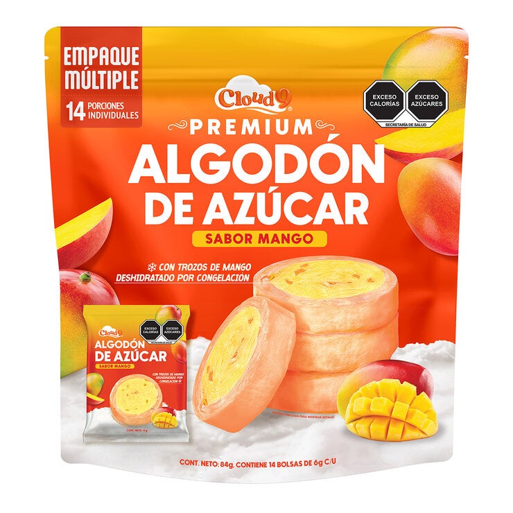 Cloud 9 Algodón de Azúcar Sabor Mango 84 g — Imagen 1 de 2