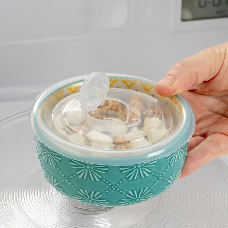 Signature Housewares Incorporated, Tazones de Cerámica con Tapa, 12 piezas — Imagen 3 de 4