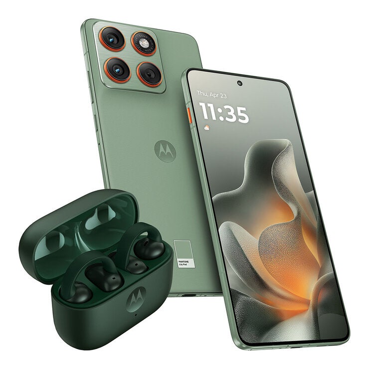 Motorola Edge 70 12GB 512GB SSD Verde + Motobuds Loop by Bose — Imagen 3 de 4