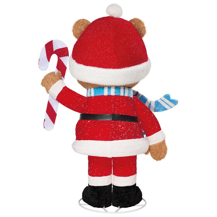 Santa Oso Decorativo con Luces Parpadeantes 2.1M — Imagen 2 de 4