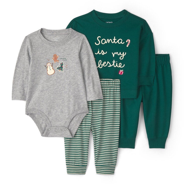 Carter's Conjunto 4 piezas para Bebés Varias Tallas y Colores — Imagen 1 de 3