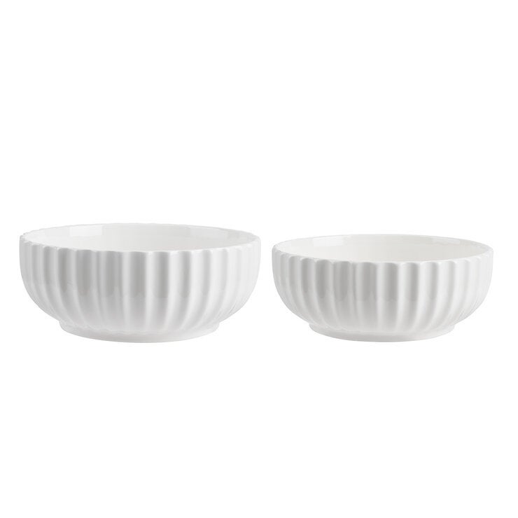 Trudeau, Juego de Tazones de Porcelana con Textura, 2 piezas — Imagen 3 de 4