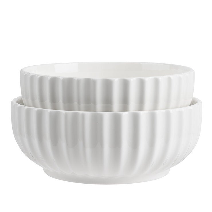 Trudeau, Juego de Tazones de Porcelana con Textura, 2 piezas — Imagen 2 de 4